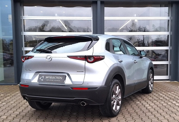 Mazda CX-30 cena 94900 przebieg: 64955, rok produkcji 2020 z Złotów małe 254